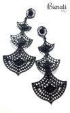 BG064PT - Maxi Brinco 3 partes Sino - Preto