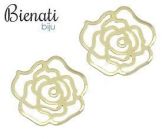 Cód. BS2276 - Brinco folheado a ouro em forma de flor
