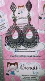 Cód. BG031 - Maxi brinco com strass