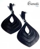 BG051PT - Brinco Gota Preto