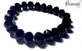 Cód. PU074 - Pulseira Bolinhas - Preta