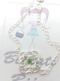 Cód. PU001 P - Pulseira c/ adorno em filigrana em strass