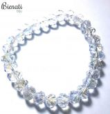 Cód. PU073 - Pulseira Bolinhas - Transparente