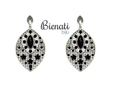 Cód. BG5371 - Maxi Brinco Diamon Stone Strass