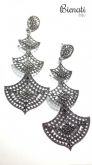 BG064P - Maxi Brinco 3 partes Sino - Prata