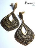 BG051 - Brinco Gota Dourado Velho