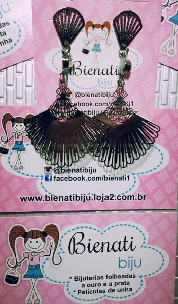 Cód. BG032 - Maxi brinco com strass