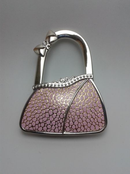Cód. SB004 - Suporte de Bolsa Rosa