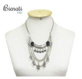 Cód. C05632 - Maxi Colar Hill Stone Asa Paladium